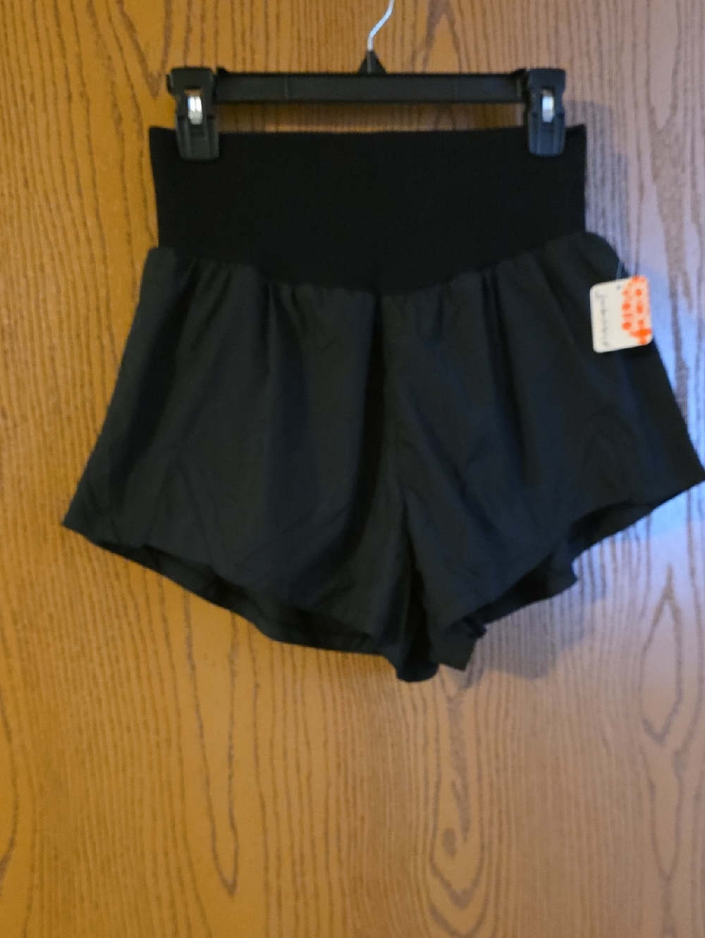 Free People Movement Black High-Waist Flow Shorts W 13 To 15 I 2.5